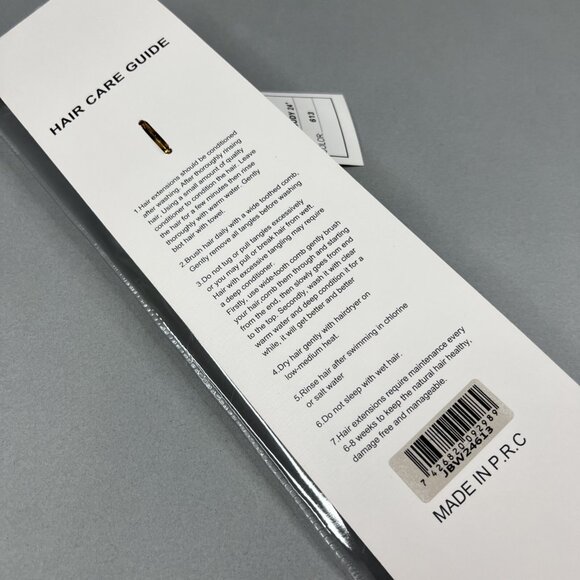 24” Body Wave #613 Platinum Blonde Unprocessed Brazilian Human Hair Extensions - Picture 5 of 5